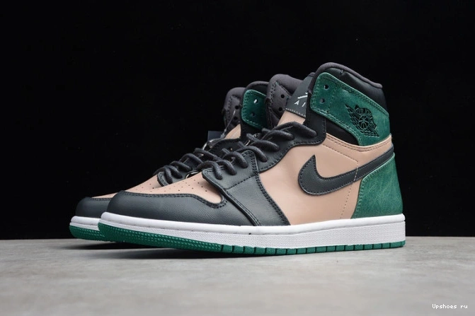 AH7389-203 WMNS Premium Pink Jordan High 1 Green Air 0312